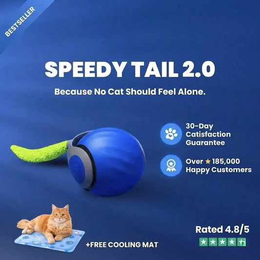 Interactive Cat Toy - Speedy Tail 2.0