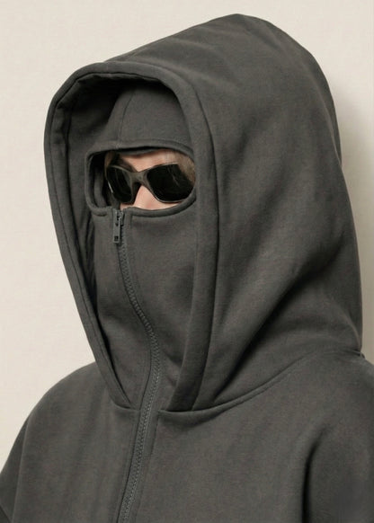 Nour Balaclava Zip-Up Hoodie 