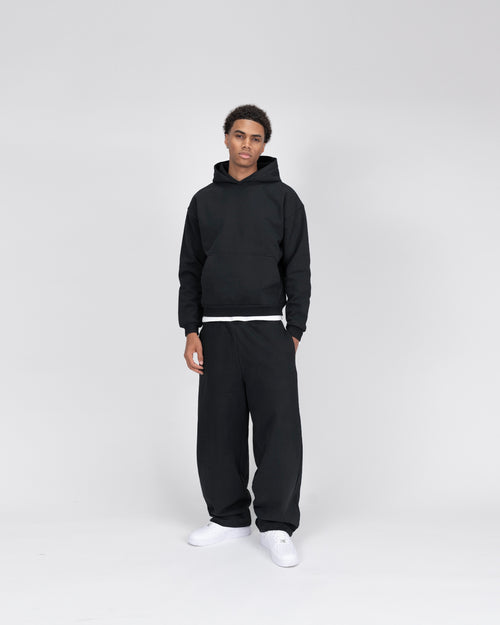 BAGGY SWEATPANTS - BLACK