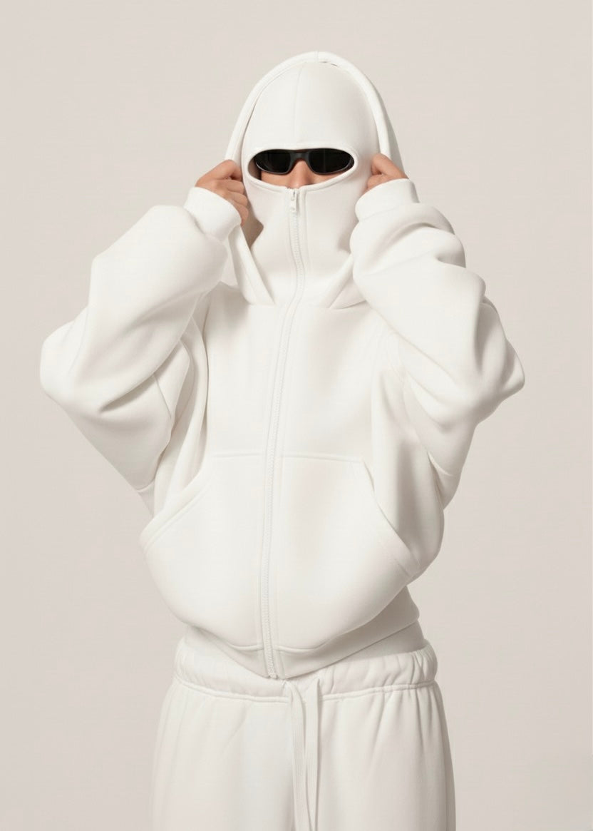 Nour Balaclava Zip-Up Hoodie 