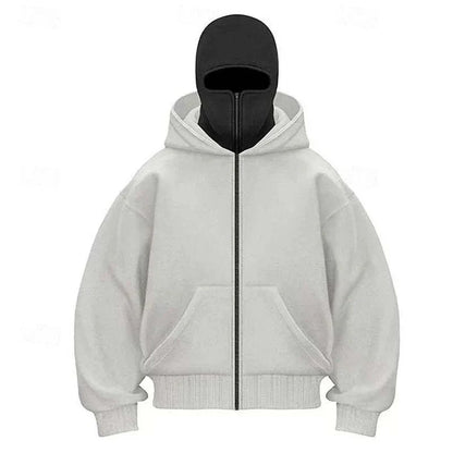 Nour Balaclava Zip-Up Hoodie 