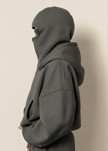 Nour Balaclava Zip-Up Hoodie 