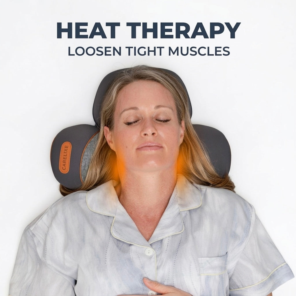 Carelixe™ Thera Pillow | 3-In-1 Neck Therapy Relief