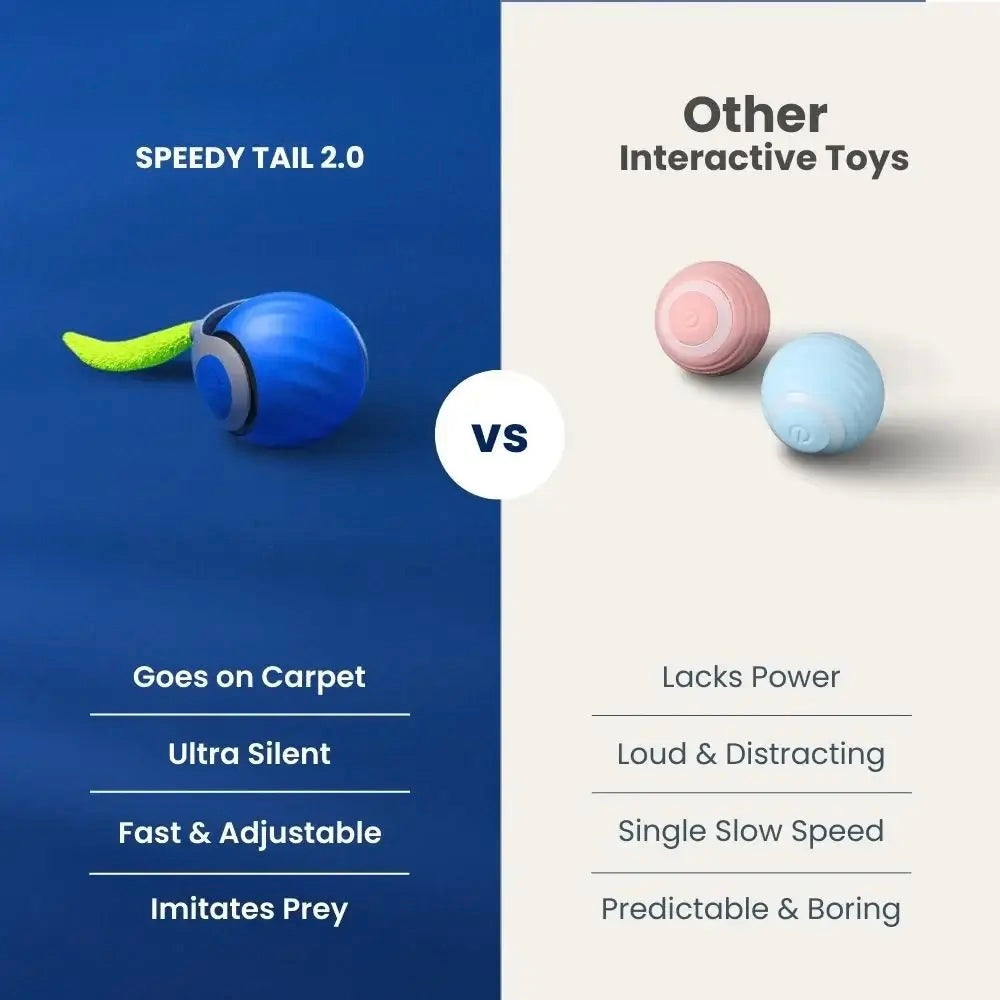 Interactive Cat Toy - Speedy Tail 2.0