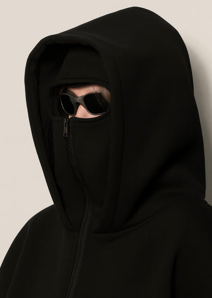 Nour Balaclava Zip-Up Hoodie 