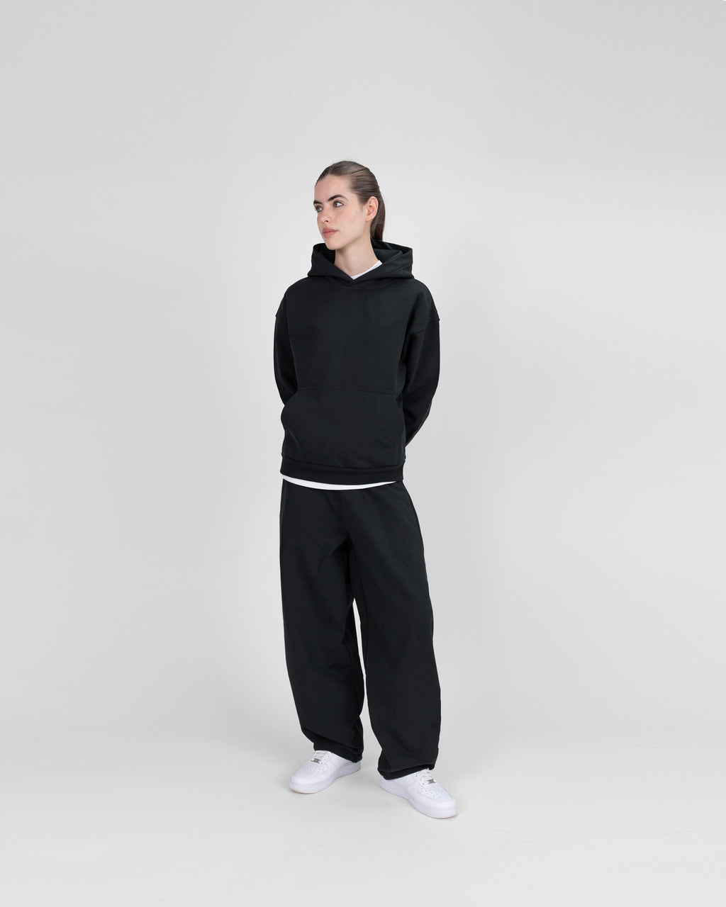 BAGGY SWEATPANTS - BLACK
