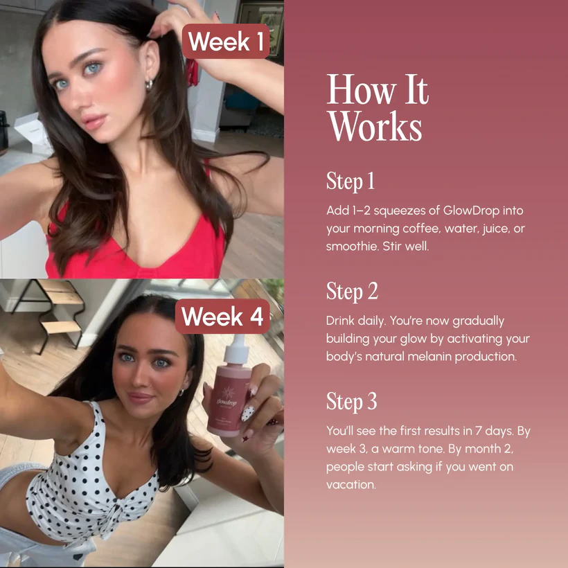 Nour Tanning Drops | The Glow You Drink
