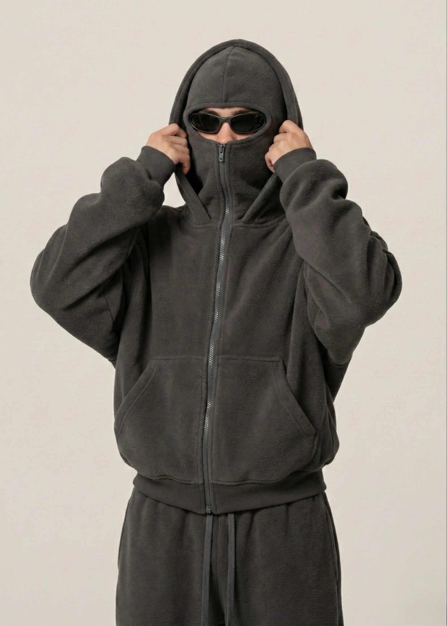 Nour Balaclava Zip-Up Hoodie 