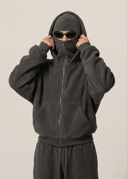 Nour Balaclava Zip-Up Hoodie 