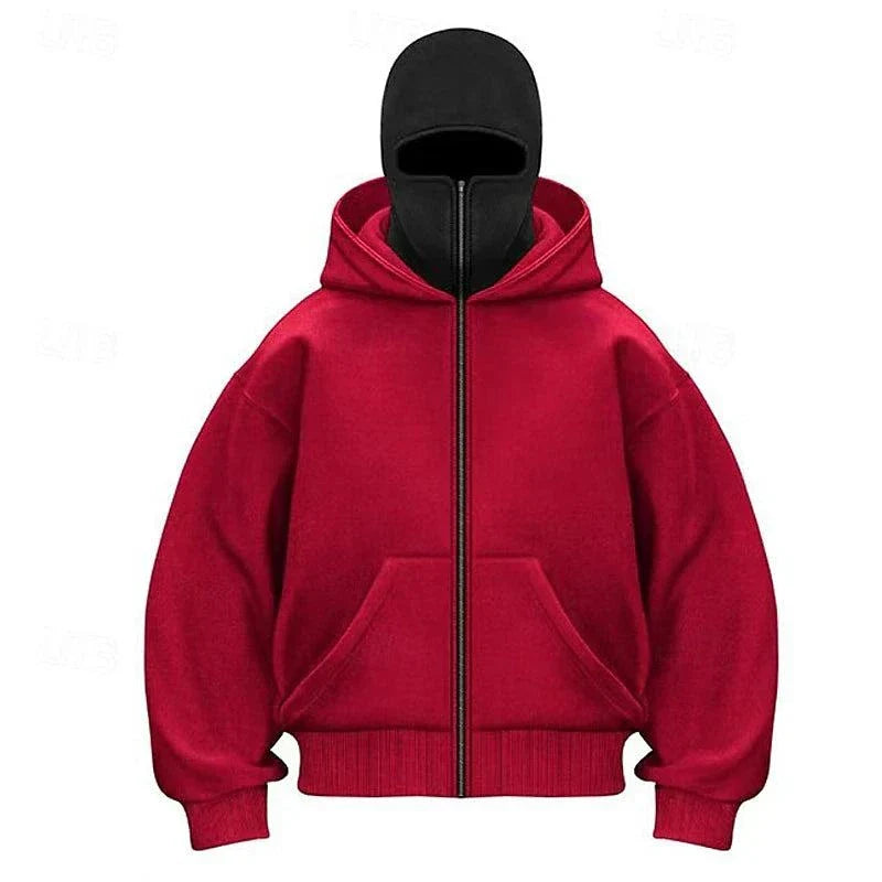 Nour Balaclava Zip-Up Hoodie 