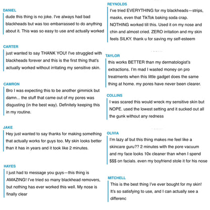 Nour Facial Pore Vacuum