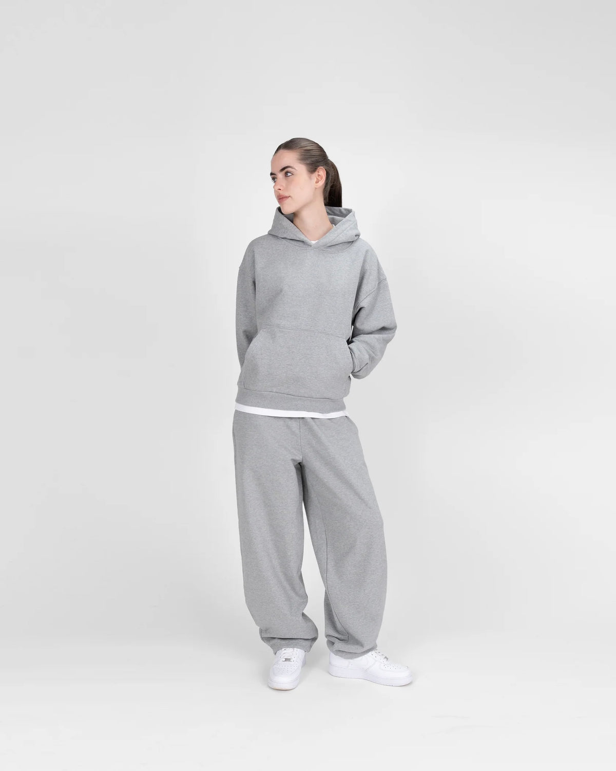 BAGGY SWEATPANTS - GREY