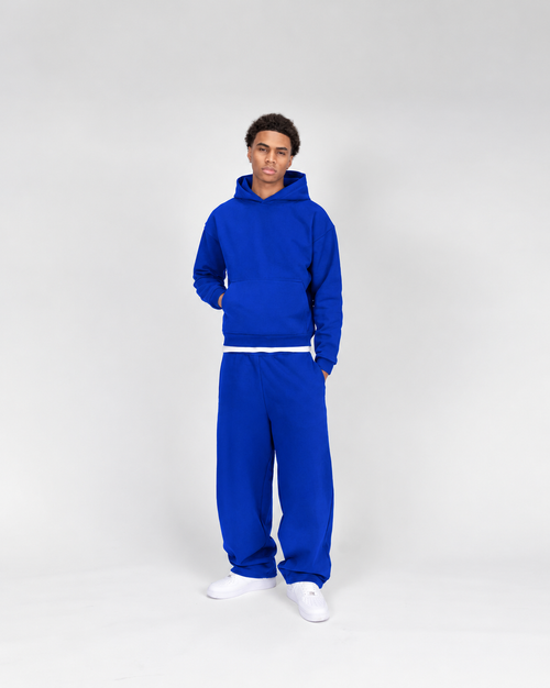 BAGGY SWEATPANTS - BLUE