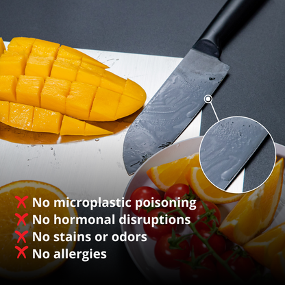 TitanPro™ Certified Pure Titanium Cutting Board