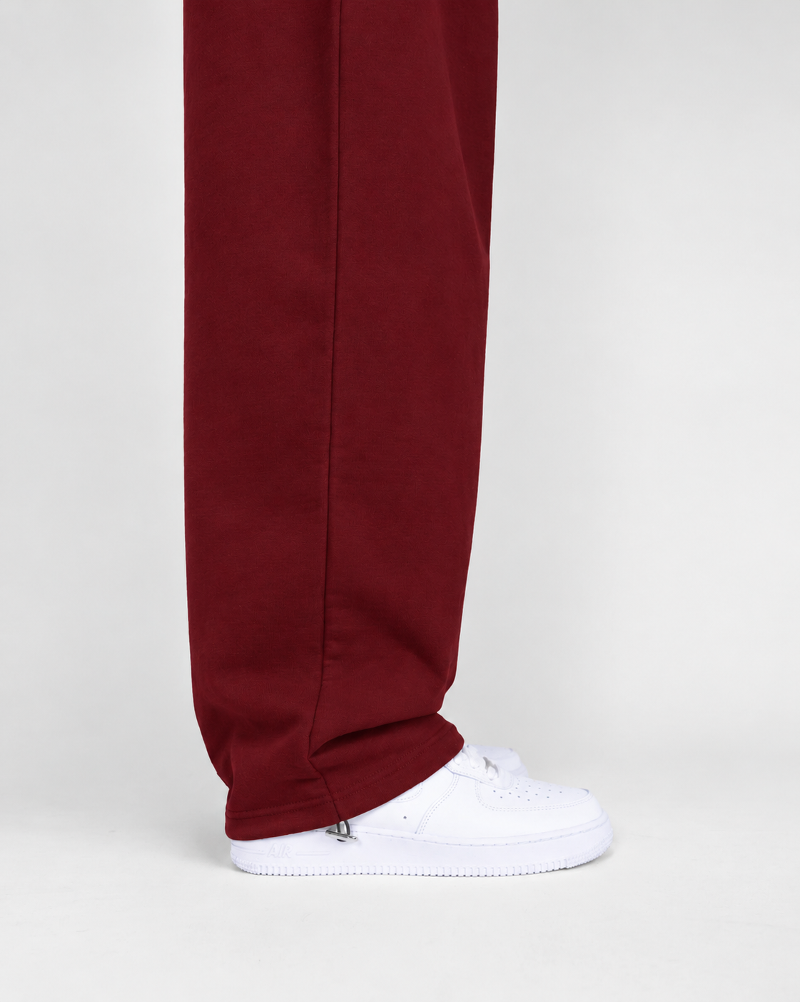 BAGGY SWEATPANTS - BURGUNDY