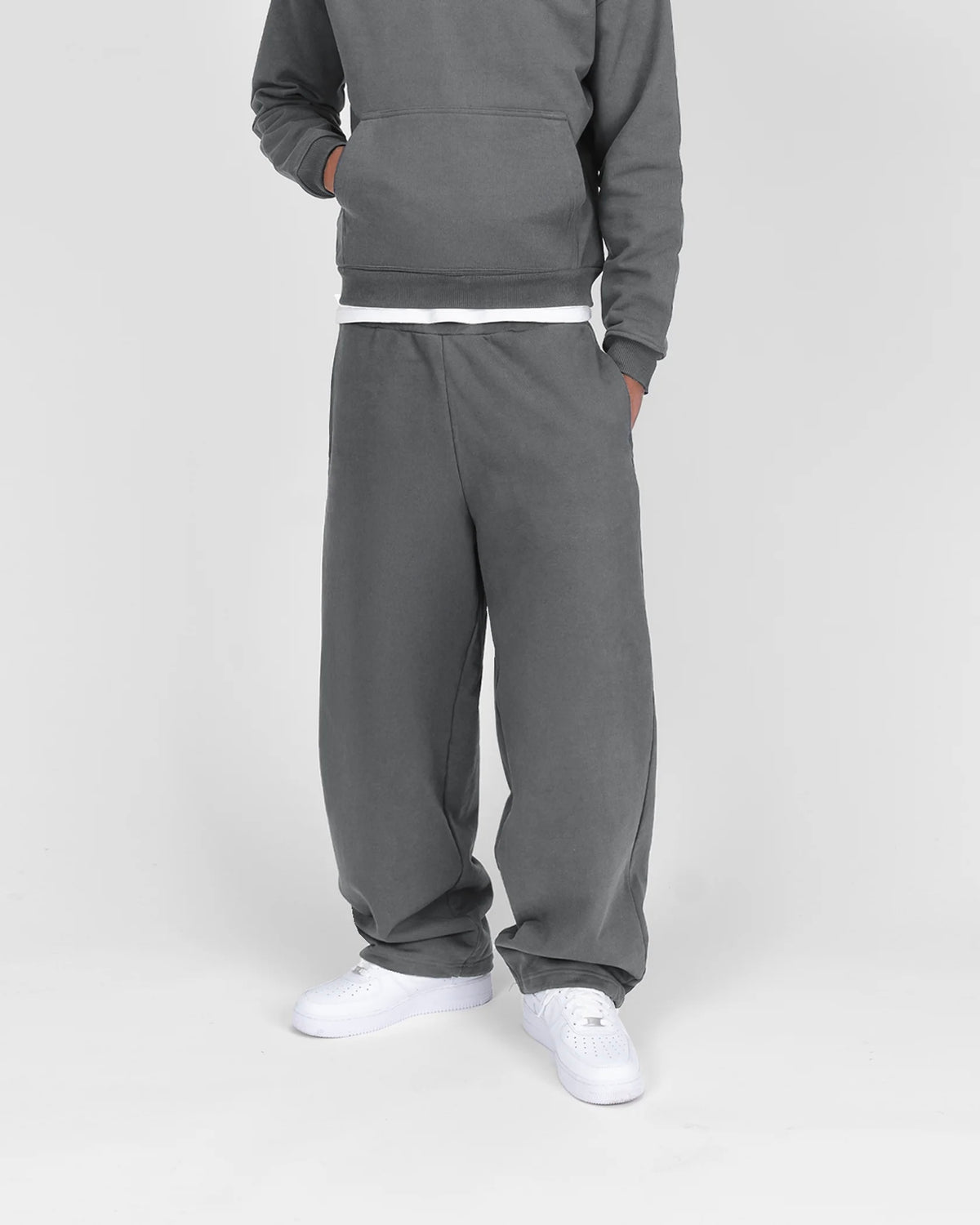 BAGGY SWEATPANTS - DARK GREY