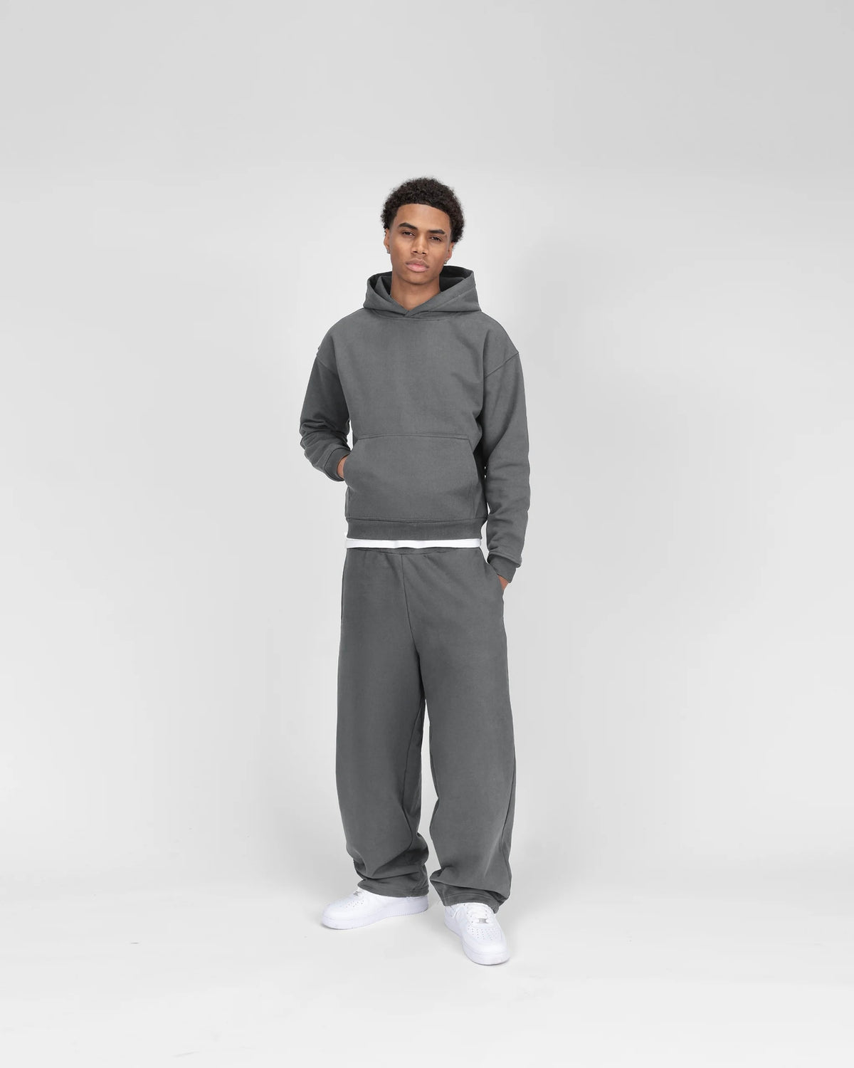 BAGGY SWEATPANTS - DARK GREY