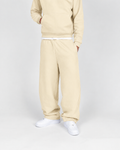 BAGGY SWEATPANTS - BEIGE